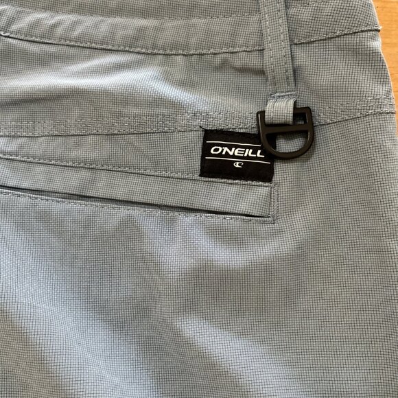 O'Neill Men's Crossover Hybrid Shorts Blue Sz 34 5 Pockets Excellent - Picture 5 of 13